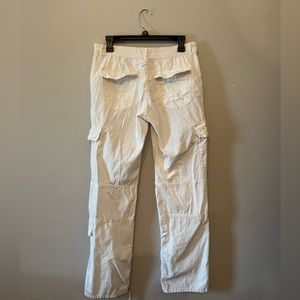 ZARA - White Cargo Pants